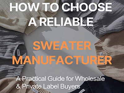 Kaip išsirinkti patikimą megztinių gamintoją didmeniniams pirkėjams